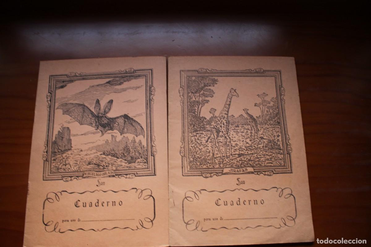 Libros de segunda mano: Dos libretas o cuadernos escolares antiguos. Sin usar. - Foto 1
