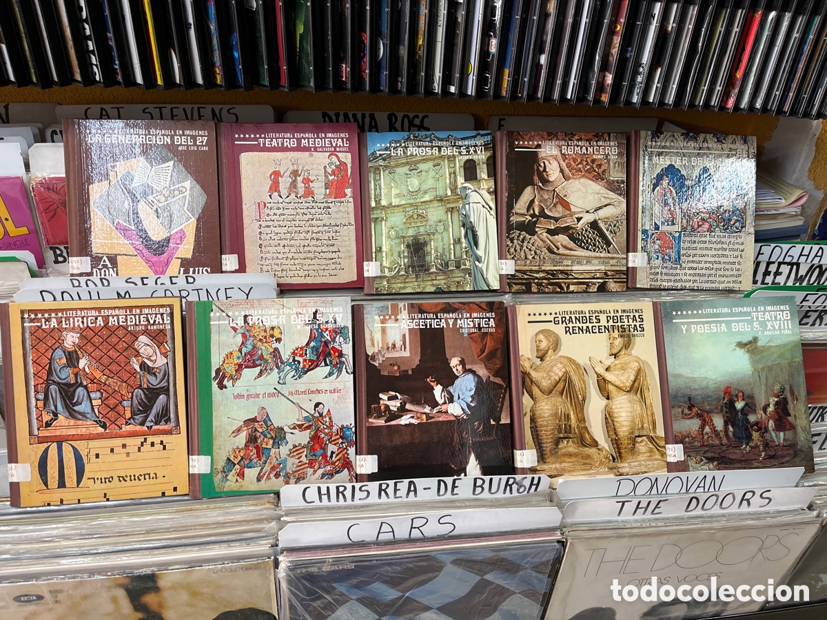 Libri di seconda mano: literatura espa&ntilde;ola en im&aacute;genes 13 libros con diapositivas