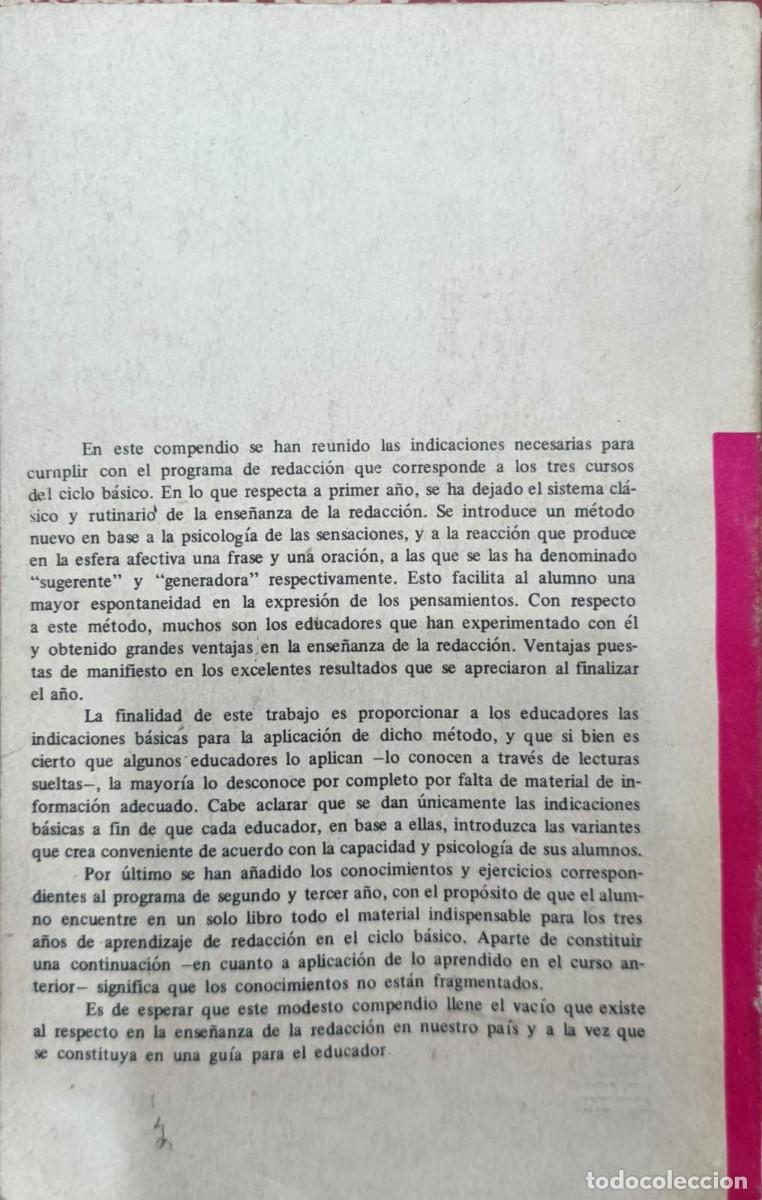 Libros de segunda mano: Juan E. Martos &ndash; El arte de redactar (Librer&iacute;a Huemul) - Foto 2