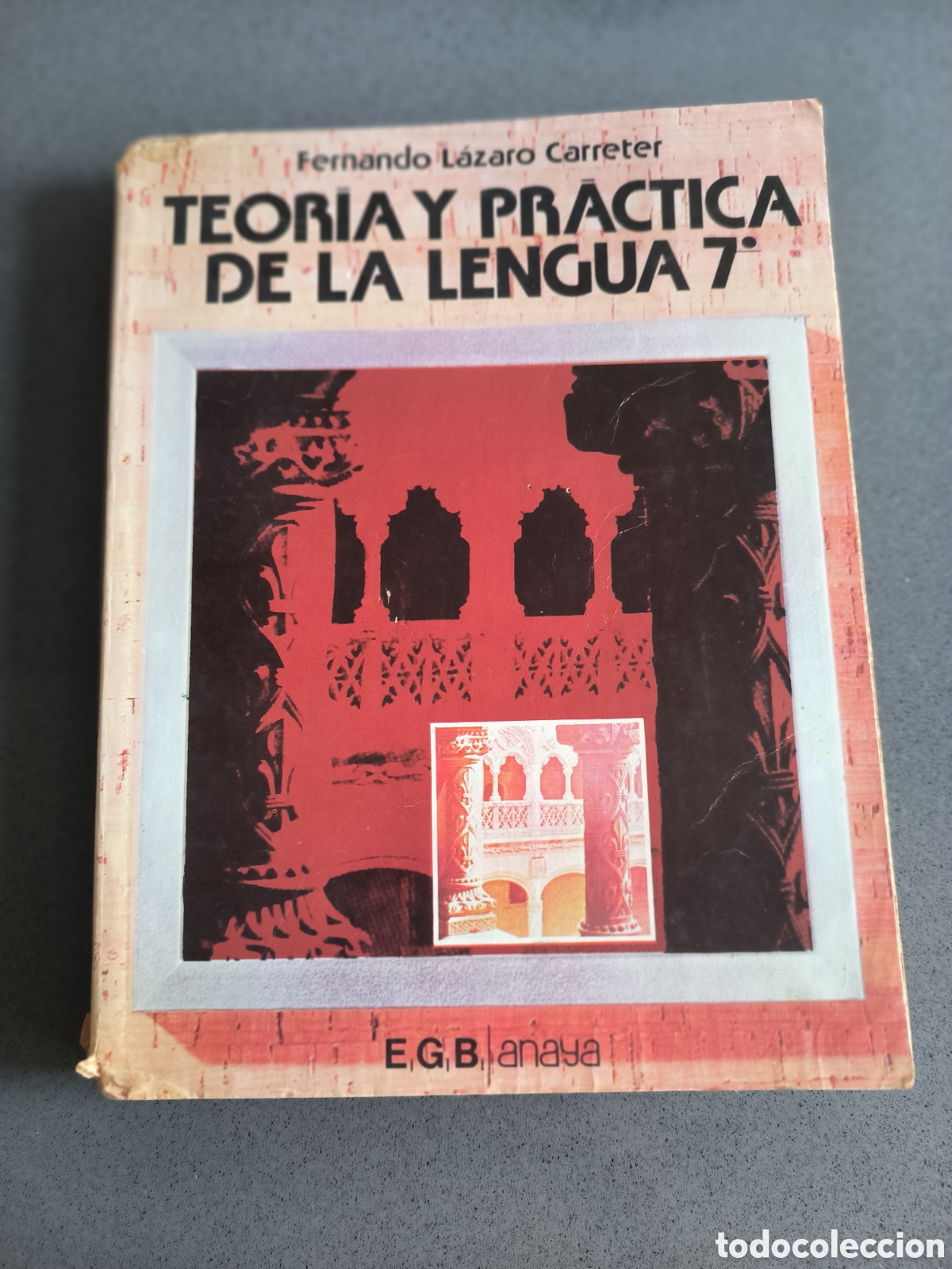Libros de segunda mano: Libro Teor&iacute;a y practica de la lengua 7-EGB - Foto 1