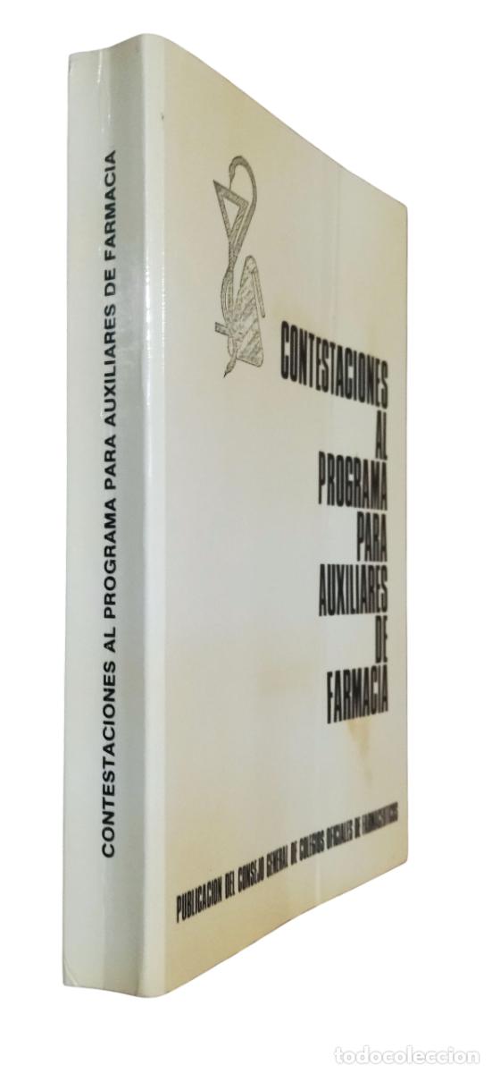 Gebrauchte B&uuml;cher: CONTESTACI&Oacute;NES AL PROGRAMA PARA AUXILIARES DE FARMACIA / JOSE TORTAJADA, MAR&Iacute;A TORTAJADA.