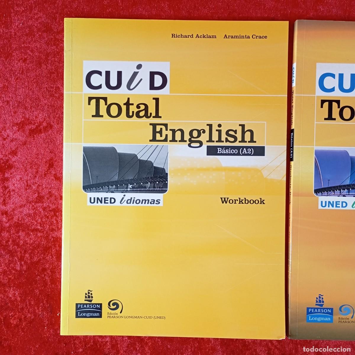 Libros de segunda mano: TOTAL ENGLISH - B&Aacute;SICO (A2) - CUID -UNED IDIOMAS -PEARSON - 2 LIBROS, STUDENTS BOOK + WORKBOOK/ 654 - Foto 2