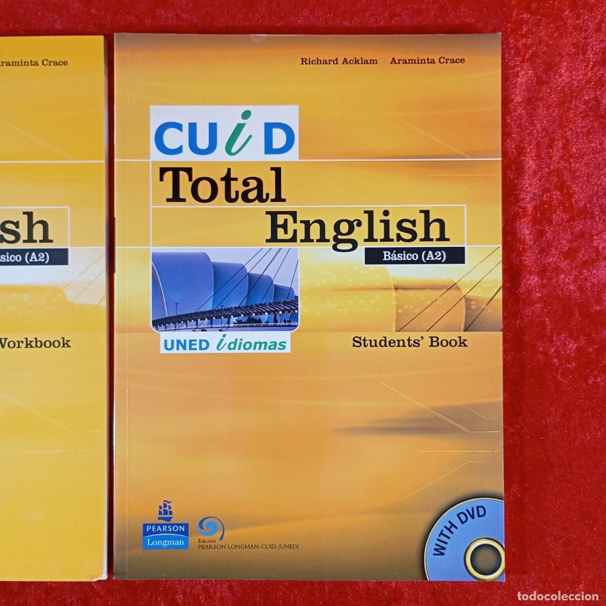 Libros de segunda mano: TOTAL ENGLISH - B&Aacute;SICO (A2) - CUID -UNED IDIOMAS -PEARSON - 2 LIBROS, STUDENTS BOOK + WORKBOOK/ 654 - Foto 3