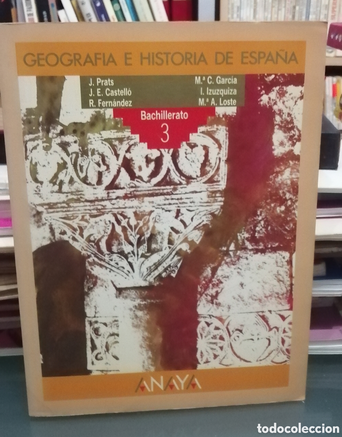 Livros em segunda m&atilde;o: Geograf&iacute;a e historia de Espa&ntilde;a 3 Bachillerato Anaya 1987 Sin escribir!