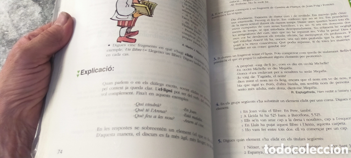 Libros de segunda mano: Libro Llengua 1 Castellnou, edicions - Foto 4