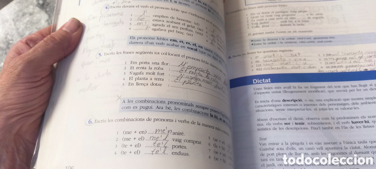 Libros de segunda mano: Libro Llengua 1 Castellnou, edicions - Foto 2