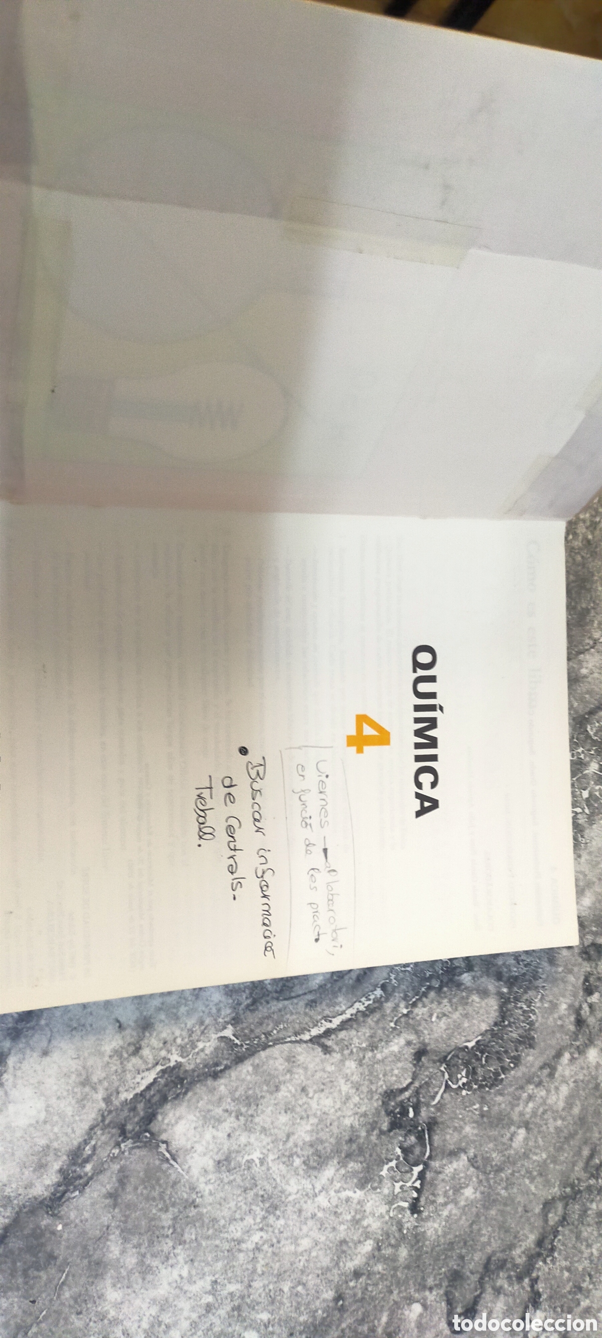 Libros de segunda mano: Libro Qu&iacute;mica 4 edeb&eacute; - Foto 4