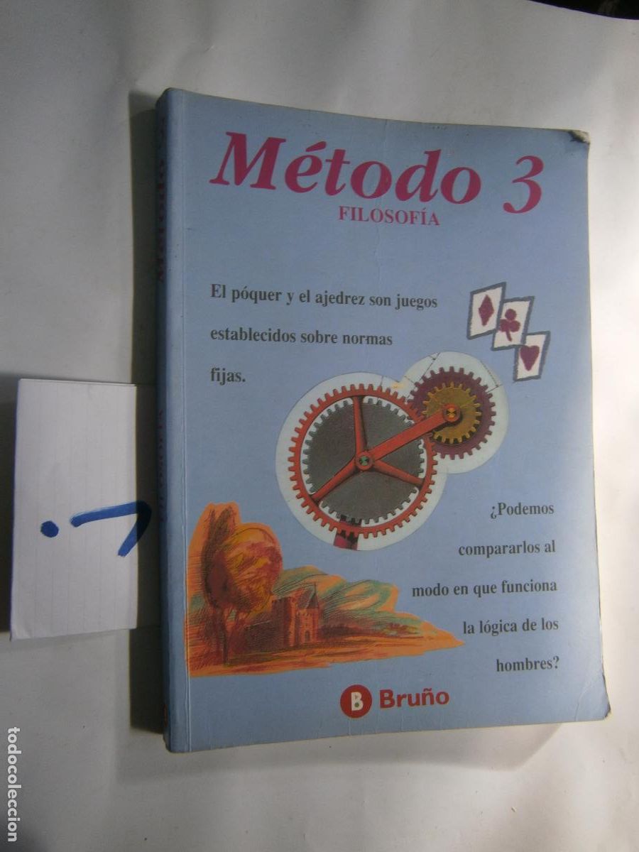 Libros de segunda mano: ANTIGUO LIBRO DE TEXTO - FILOSOFIA METODO 3 - Foto 1