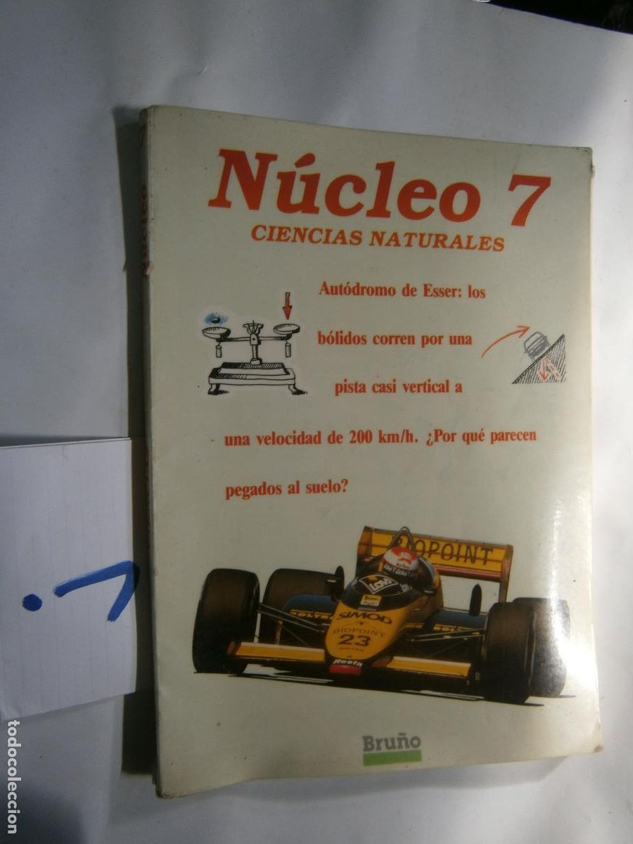 Libros de segunda mano: ANTIGUO LIBRO DE TEXTO - CIENCIAS NATURALES NUCLEO 7 - Foto 1