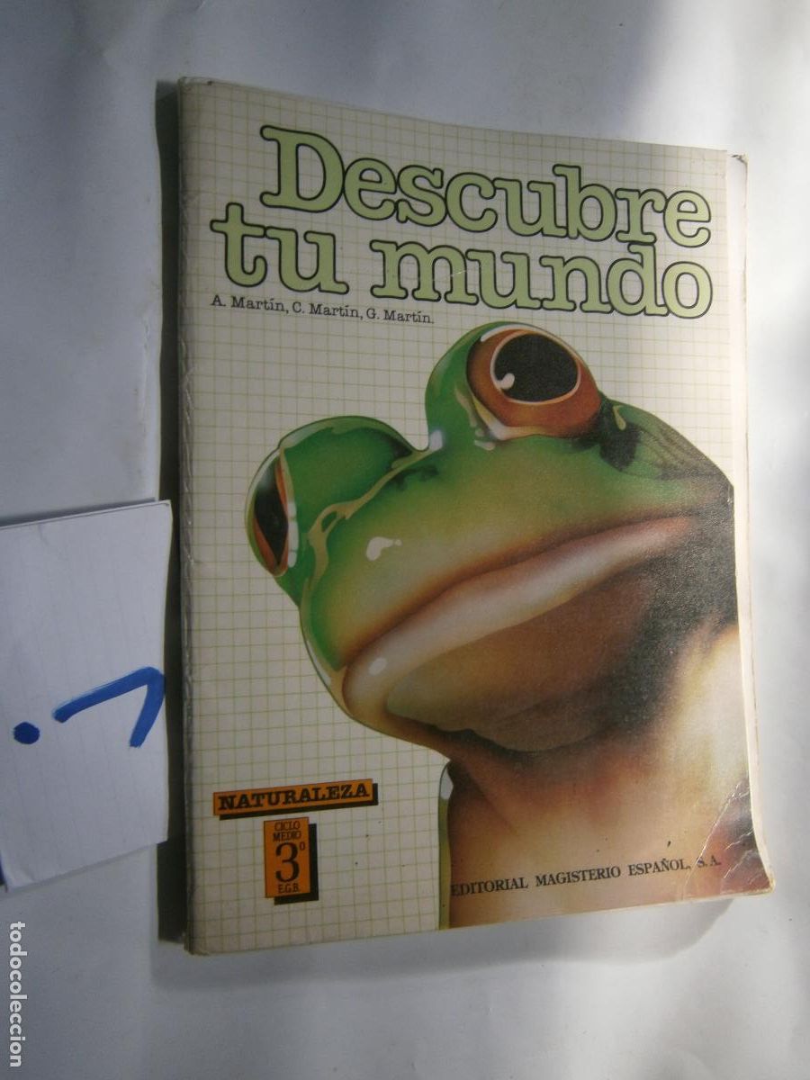 Libros de segunda mano: ANTIGUO LIBRO DE TEXTO -NATURALEZA 3&ordm; EGB - Foto 1
