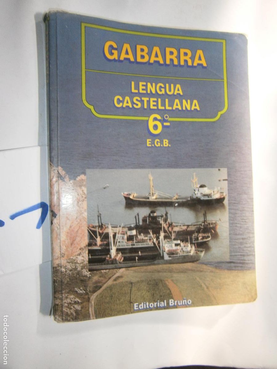 Libros de segunda mano: ANTIGUO LIBRO DE TEXTO -LENGUA CASTELLANA 6&ordm; EGB - Foto 1