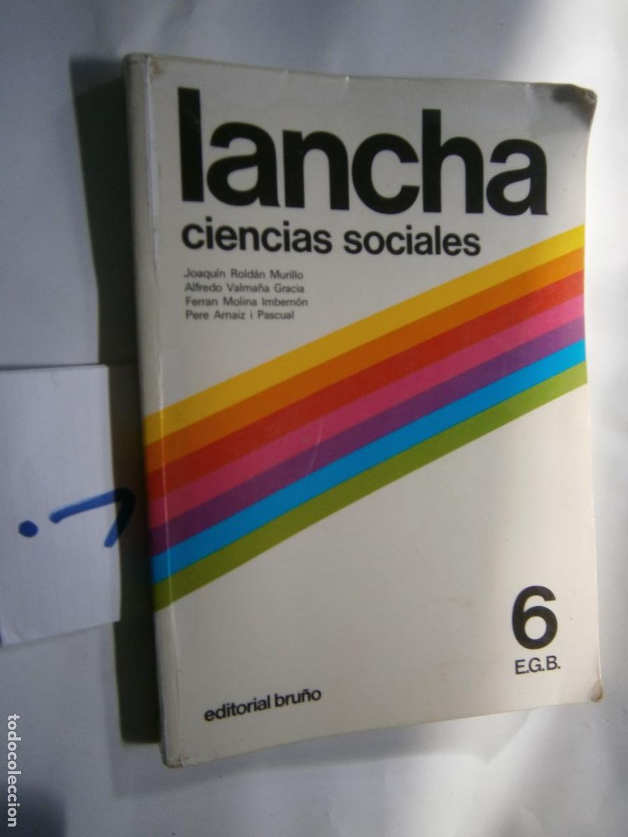 Libros de segunda mano: ANTIGUO LIBRO DE TEXTO - CIENCIAS SOCIALES 6&ordm; EGB - Foto 1