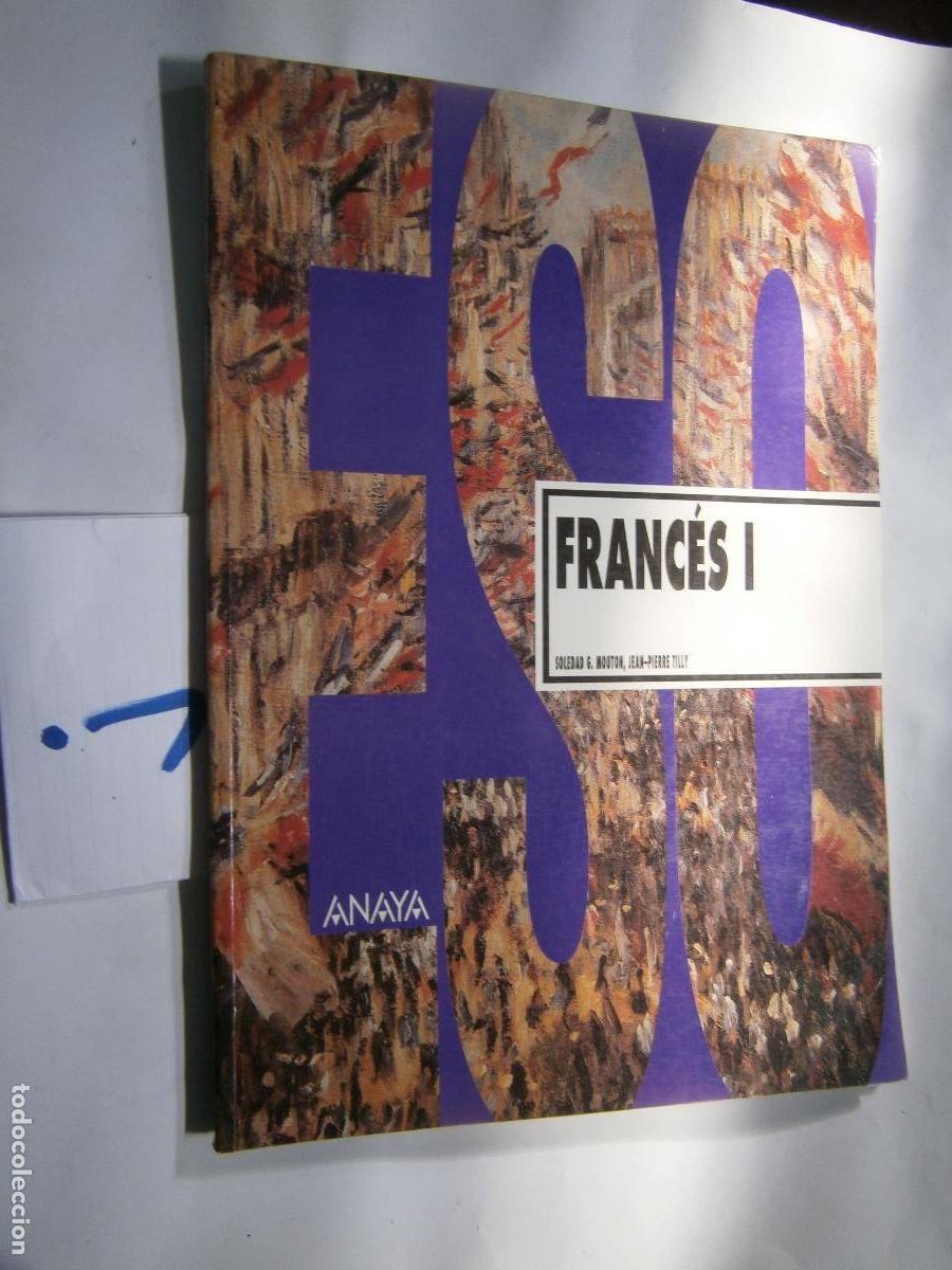 Libros de segunda mano: ANTIGUO LIBRO DE TEXTO - FRANCES 1 - Foto 1
