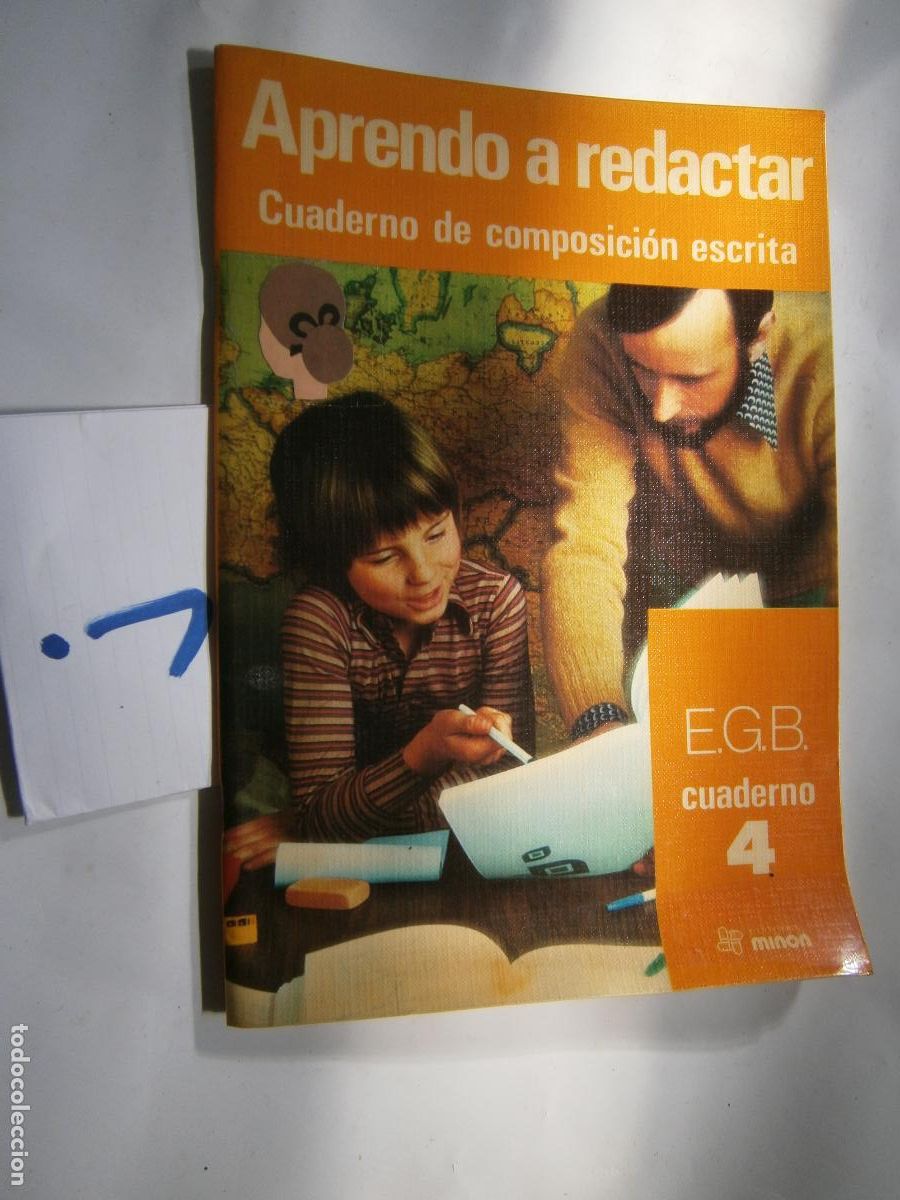 Libros de segunda mano: ANTIGUO LIBRO DE TEXTO - APRENDO A REDACTAR - Foto 1