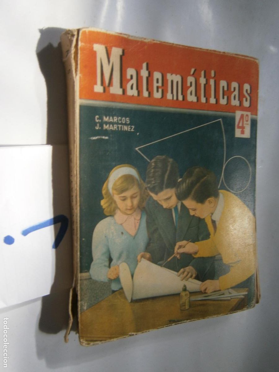 Libros de segunda mano: ANTIGUO LIBRO DE TEXTO - MATEMATICAS 4&ordm; - Foto 1
