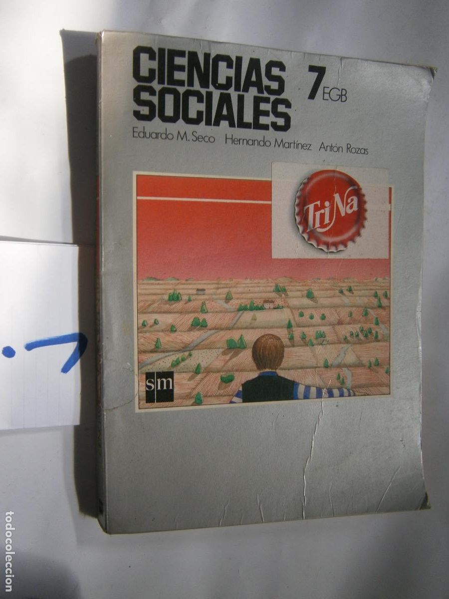 Libros de segunda mano: ANTIGUO LIBRO DE TEXTO - CIENCIAS SOCIALES 7&ordm; EGB - Foto 1