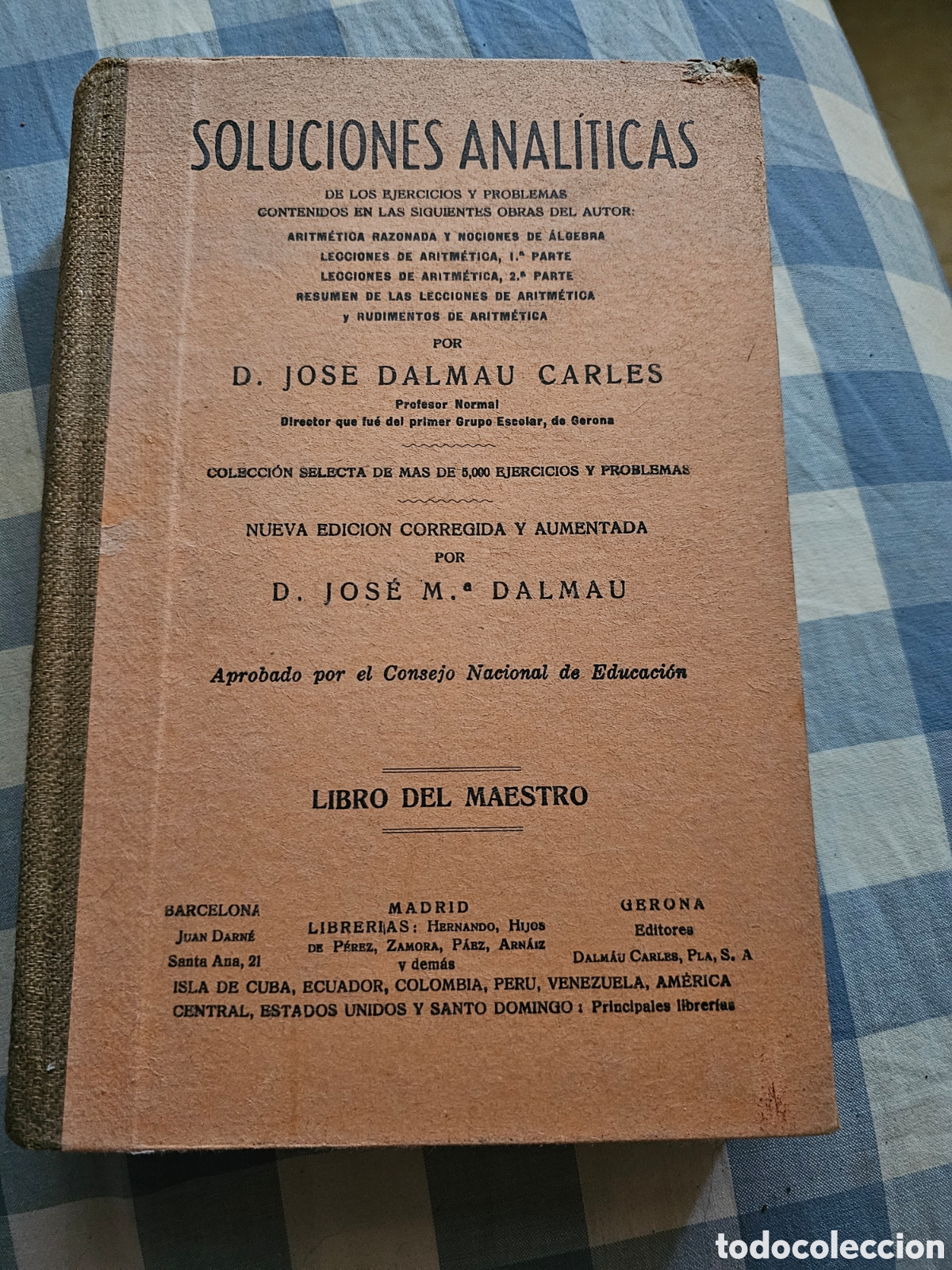 Libros de segunda mano: Soluciones analiticas