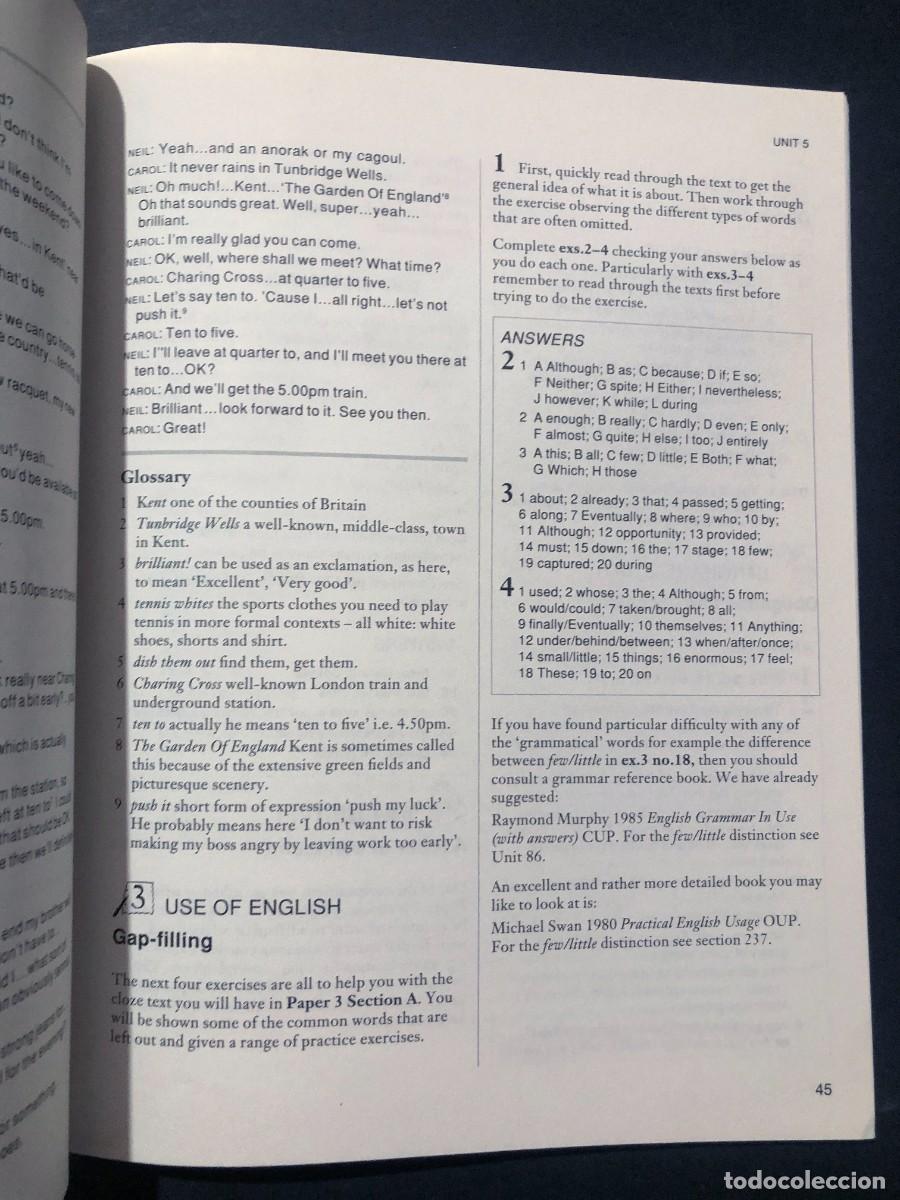 Libros de segunda mano: THINK -FIRST CERTIFICATE / ACKLAM / ED. LOMGMAN A&Ntilde;O 1990 / INGL&Eacute;S / SIN USAR - Foto 3
