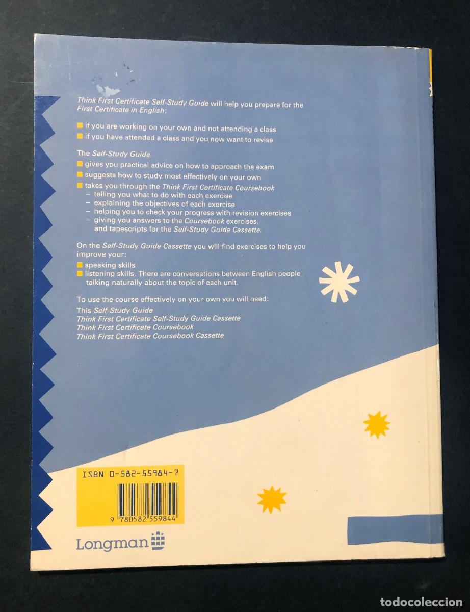 Libros de segunda mano: THINK -FIRST CERTIFICATE / ACKLAM / ED. LOMGMAN A&Ntilde;O 1990 / INGL&Eacute;S / SIN USAR - Foto 4