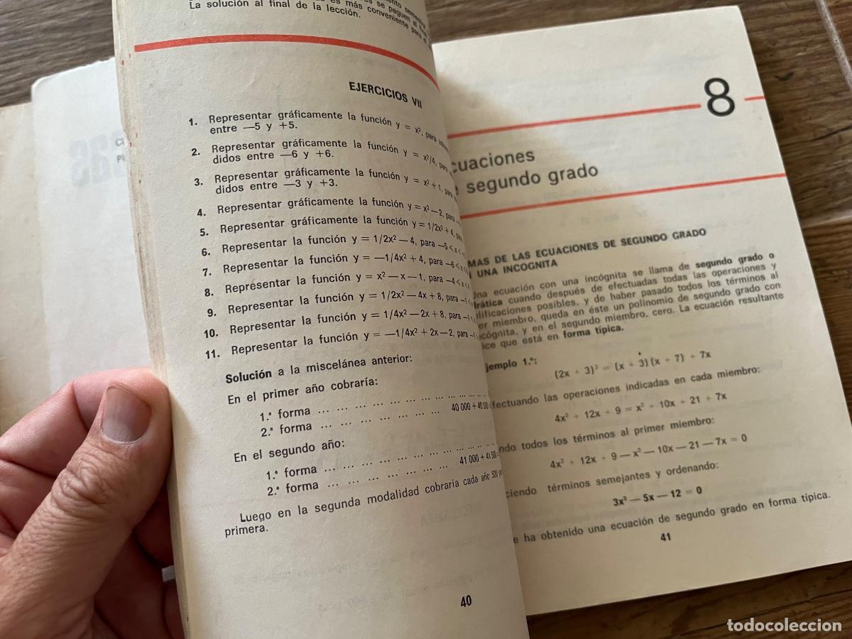 Libros de segunda mano: MATEM&Aacute;TICAS 4 - S. SEGURA - ECIR - Foto 10