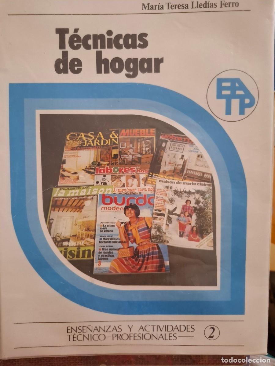 Libros de segunda mano: t&eacute;cnicas de hogar M&ordf; Teresa Lled&iacute;as Ferro - Foto 1
