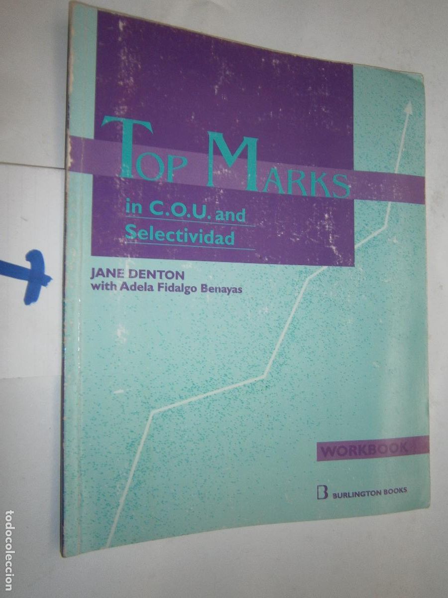 Libros de segunda mano: ANTIGUO LIBRO DE TEXTO - TOP MARKS - COU Y SELECTIVIDAD - Foto 1