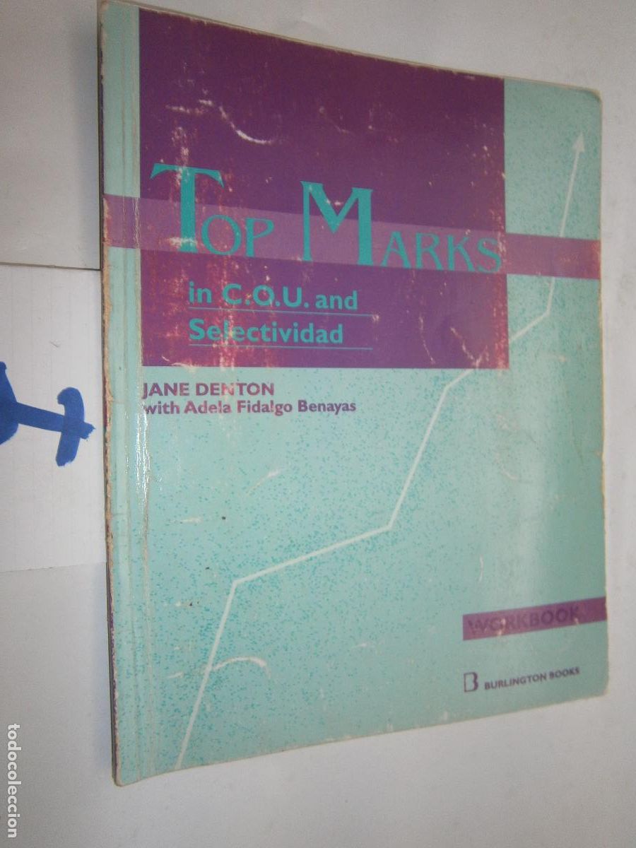 Libros de segunda mano: ANTIGUO LIBRO DE TEXTO - TOP MARKS - COU Y SELECTIVIDAD - Foto 1