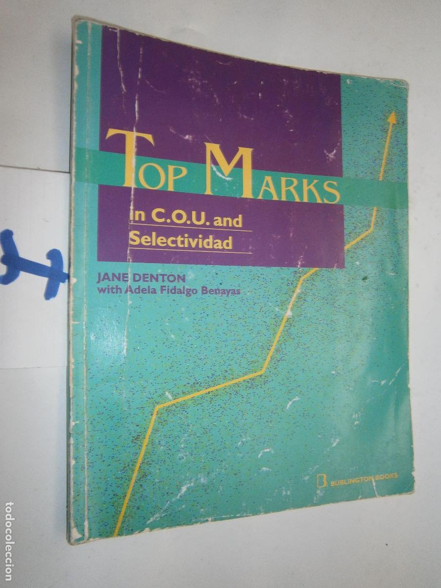 Libros de segunda mano: ANTIGUO LIBRO DE TEXTO - TOP MARKS - COU Y SELECTIVIDAD - Foto 1