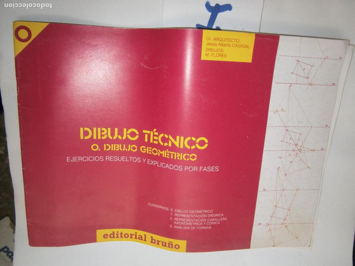Libros de segunda mano: ANTIGUO LIBRO DE TEXTO - DIBUJO TECNICO - Foto 1