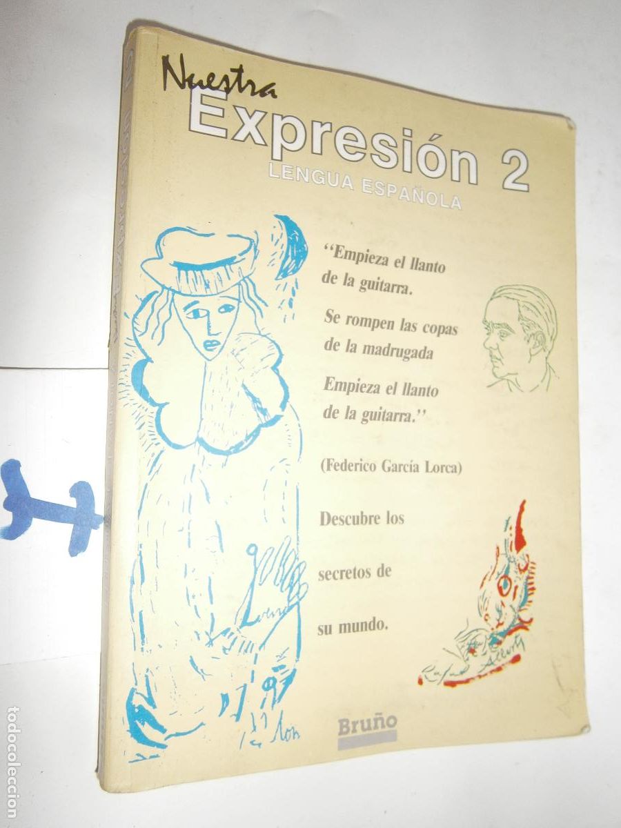 Libros de segunda mano: ANTIGUO LIBRO DE TEXTO - NUESTRA EXPRESION 2