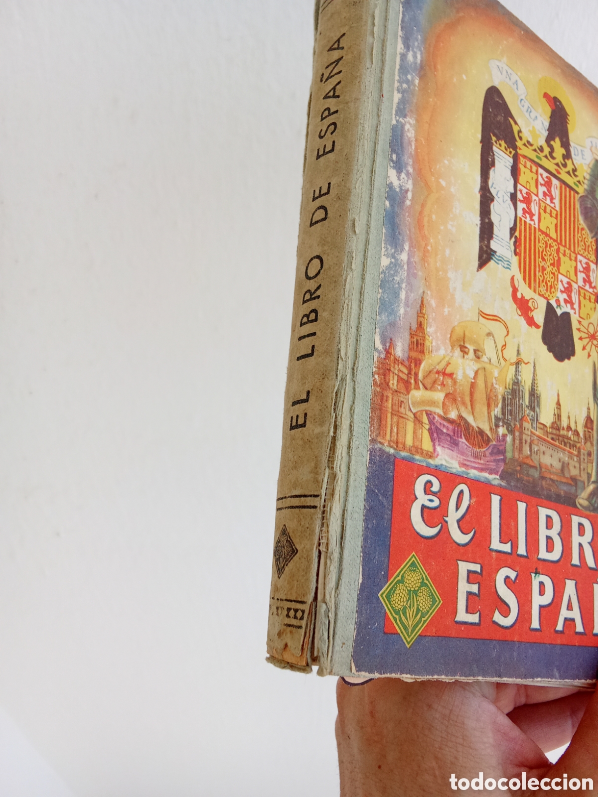 Libros de segunda mano: El libro de Espa&ntilde;a - Edelvives - 1960 - Foto 2