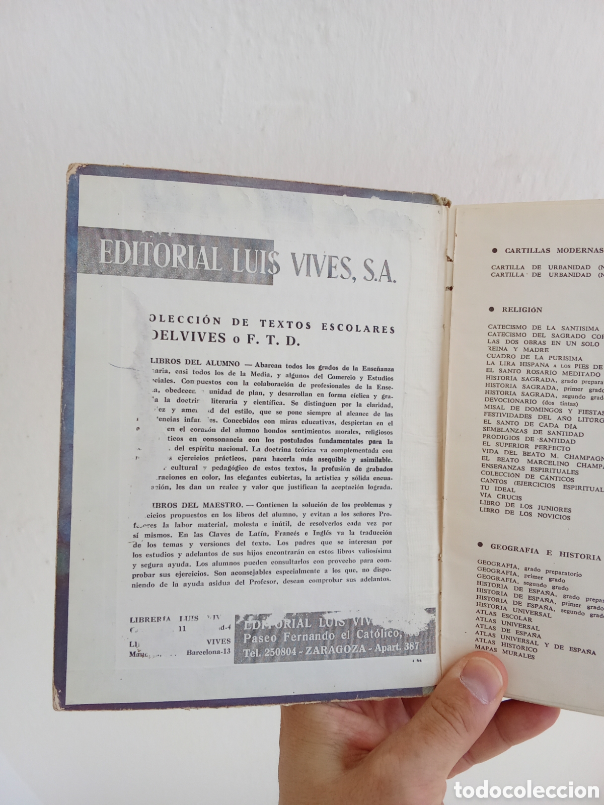 Libros de segunda mano: El libro de Espa&ntilde;a - Edelvives - 1960 - Foto 5