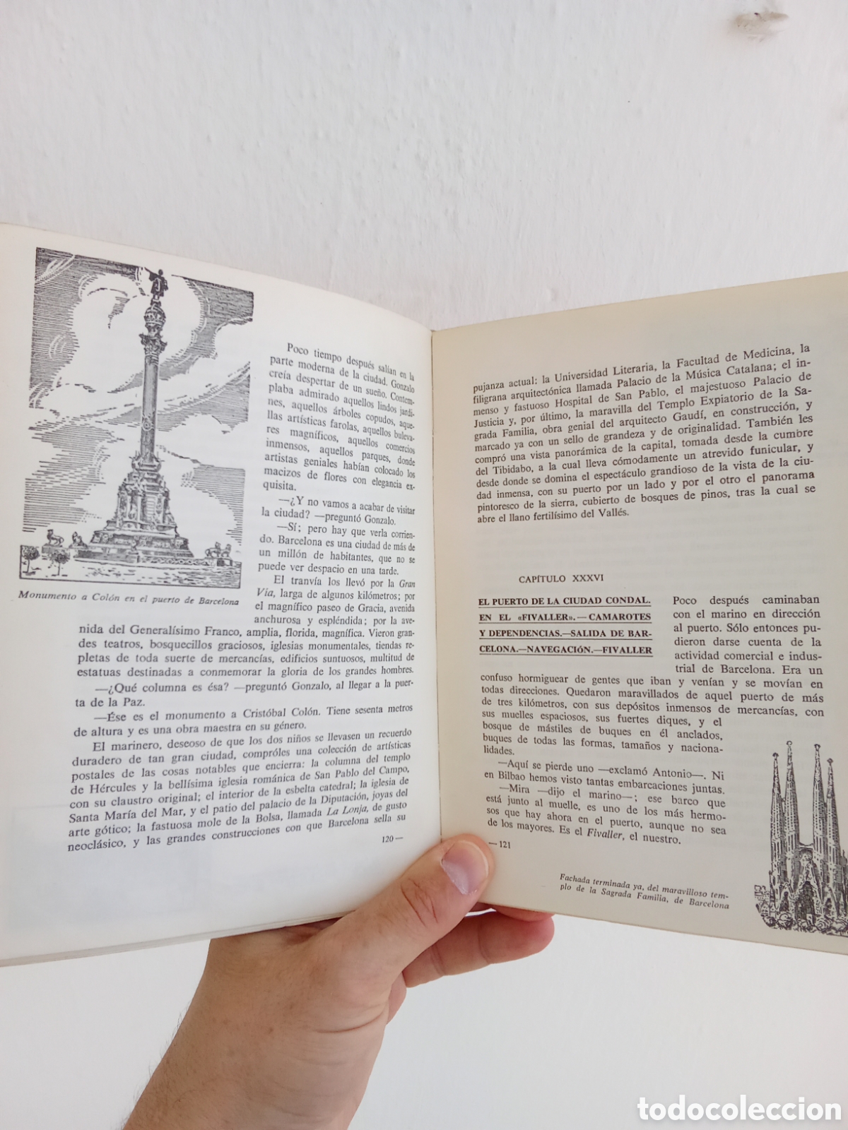 Libros de segunda mano: El libro de Espa&ntilde;a - Edelvives - 1960 - Foto 8