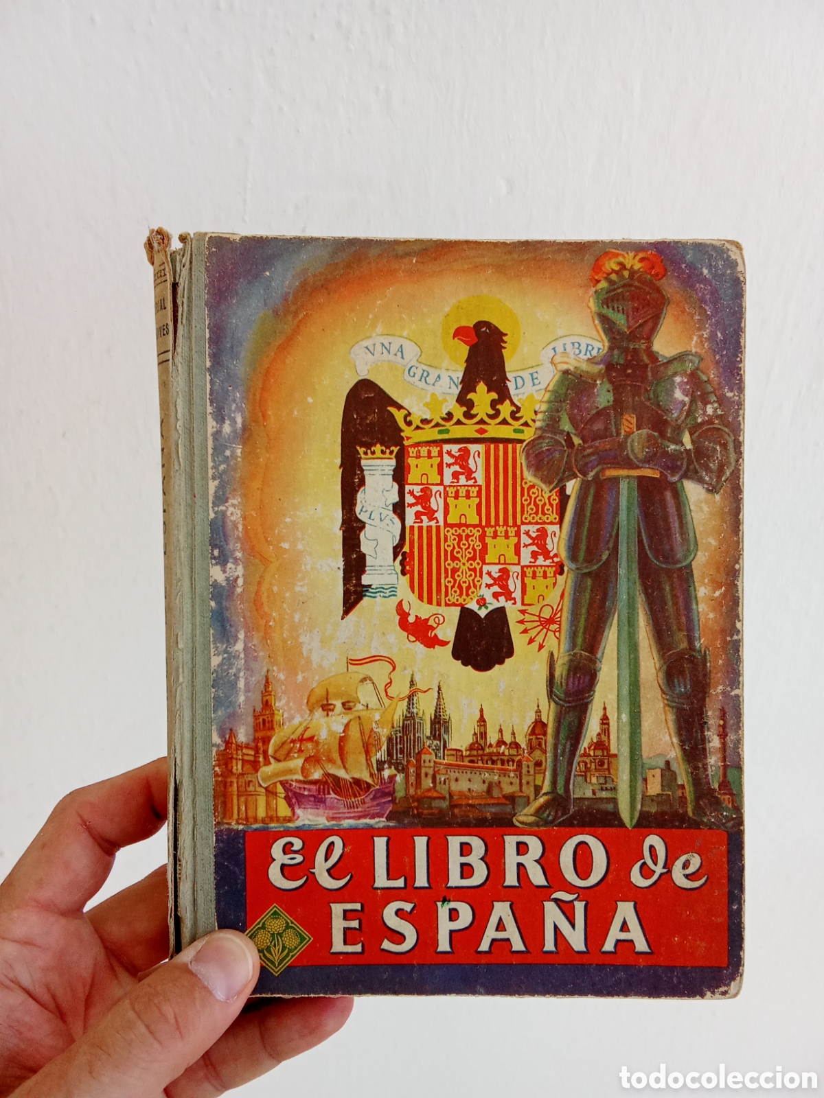 Libros de segunda mano: El libro de Espa&ntilde;a - Edelvives - 1960 - Foto 1