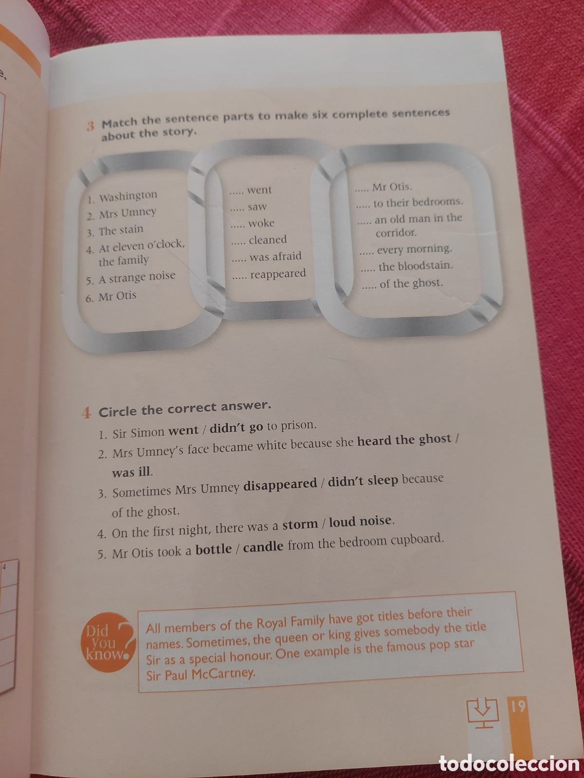 Libros de segunda mano: Libro The Canterville ghost - Foto 5