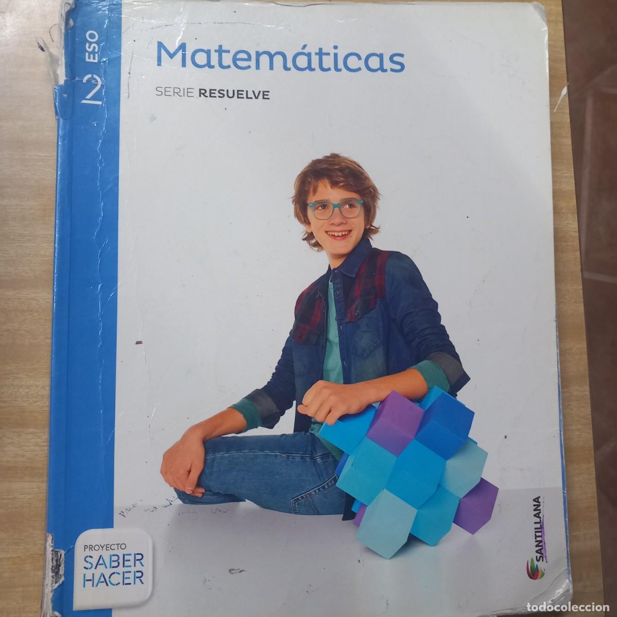 Libros de segunda mano: Matem&aacute;ticas 2&ordm; Eso (Santillana, 2016) - Foto 1