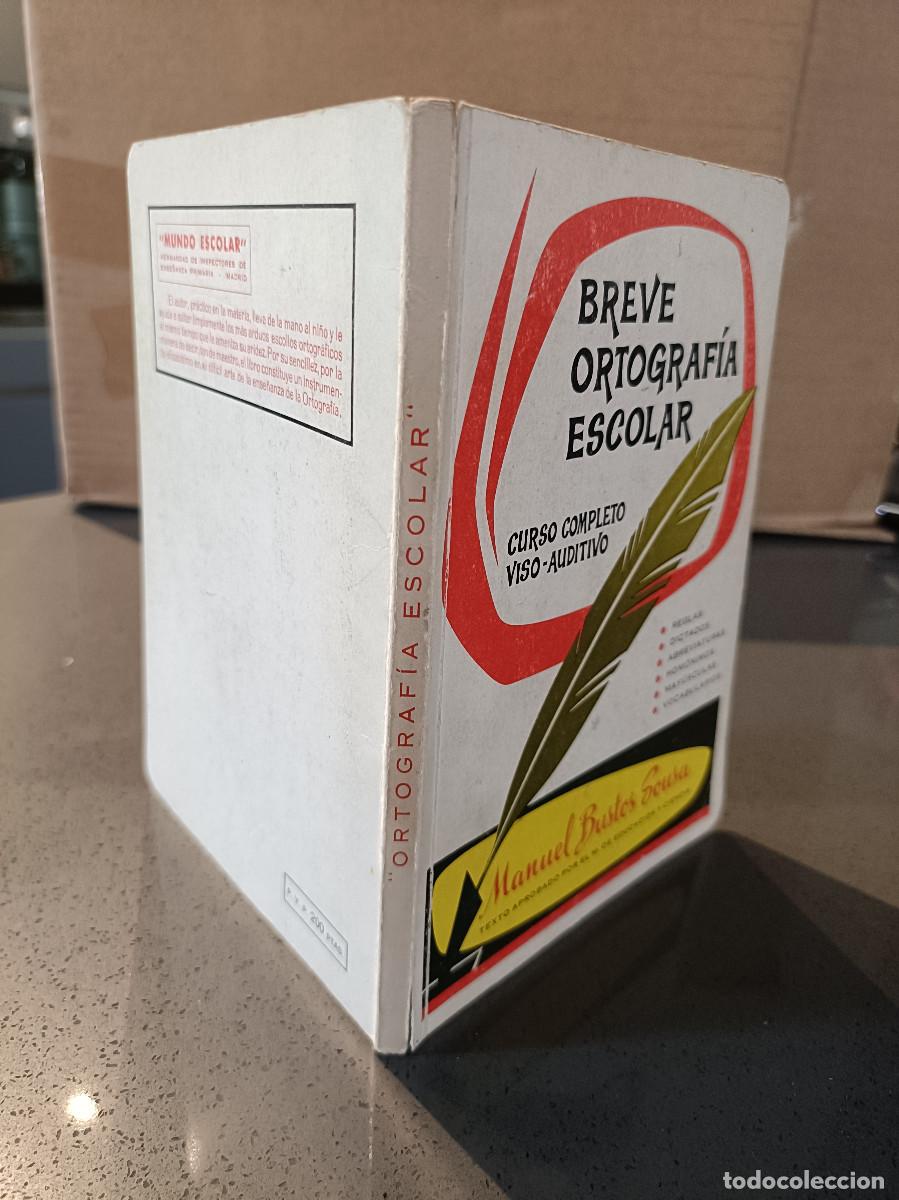 Libros de segunda mano: Breve Ortograf&iacute;a Escolar - Manuel Bustos Sousa - Foto 2