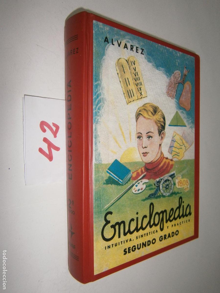 Libros de segunda mano: ANTIGUO LIBRO DE TEXTO - ENCICLOPEDIA 2&ordm;. GRADO - ALVAREZ - Foto 1