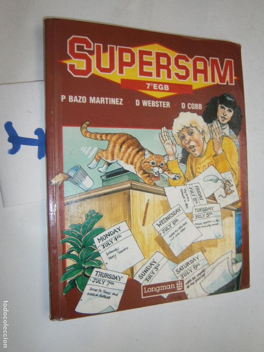 Libros de segunda mano: ANTIGUO LIBRO DE TEXTO - INGLES 7&ordm; - Foto 1