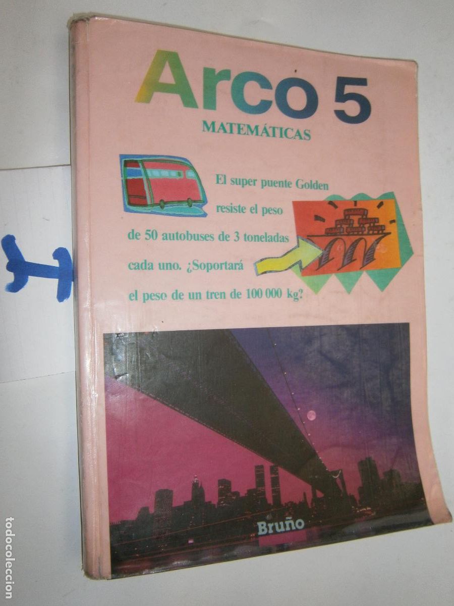 Libros de segunda mano: ANTIGUO LIBRO DE TEXTO - MATEMATICAS 5&ordm; - Foto 1