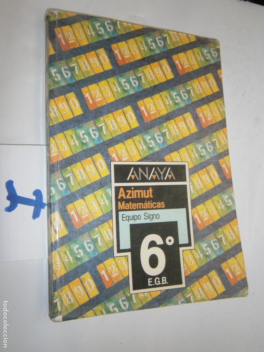 Libros de segunda mano: ANTIGUO LIBRO DE TEXTO - MATEMATICAS 6&ordm; EGB - Foto 1
