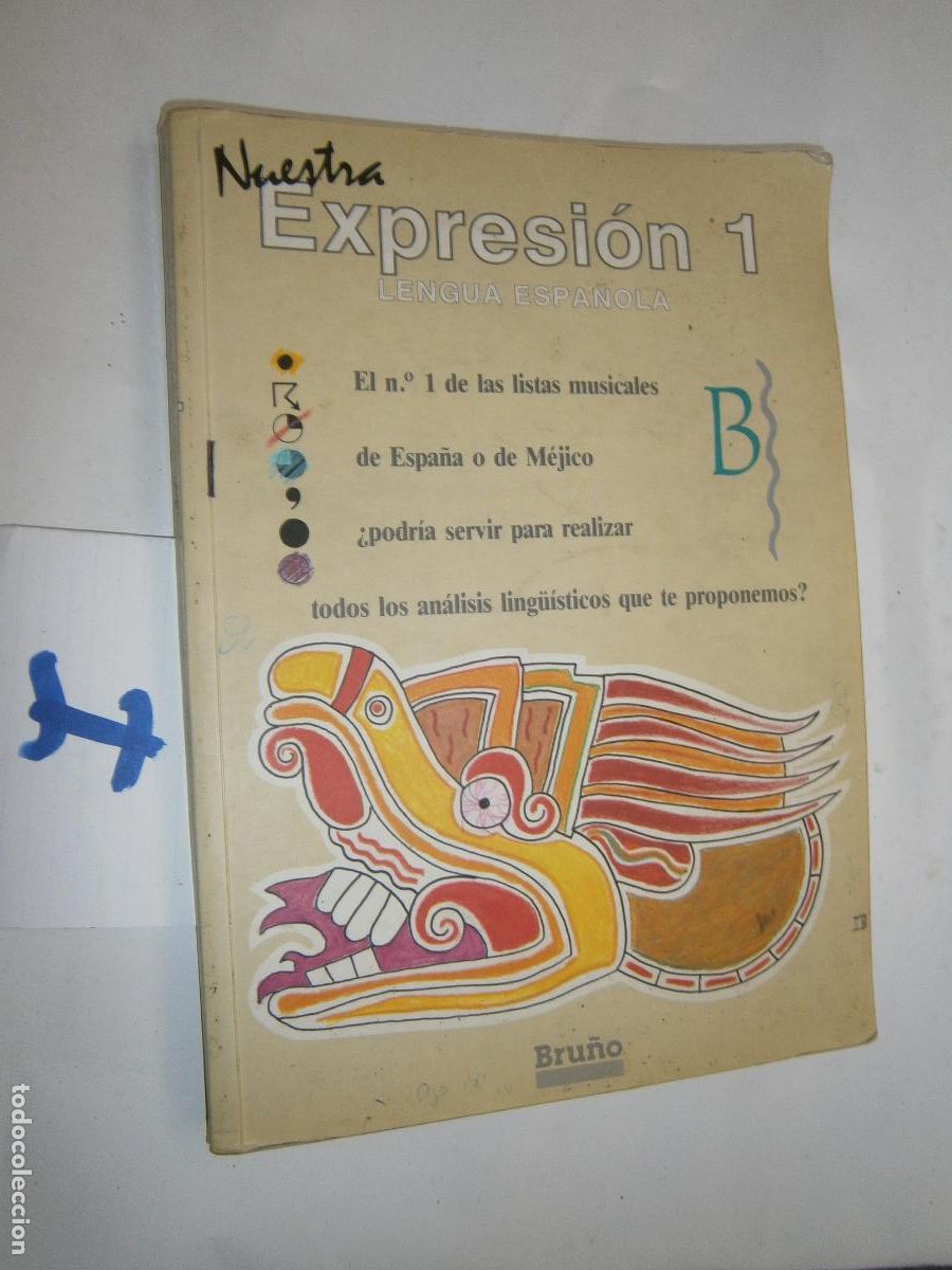 Libros de segunda mano: ANTIGUO LIBRO DE TEXTO - EXPRESION 1 - Foto 1
