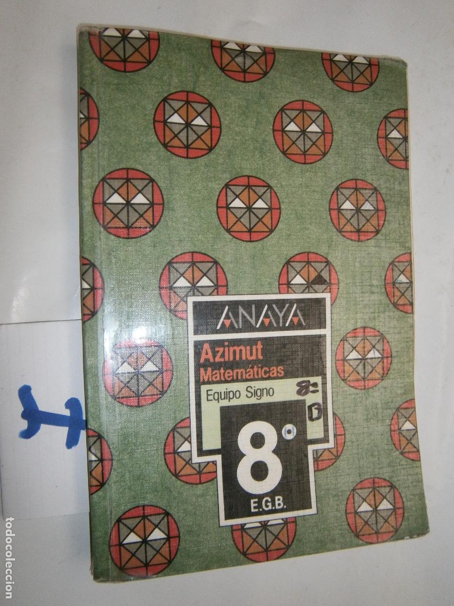 Libros de segunda mano: ANTIGUO LIBRO DE TEXTO - MATEMATICAS 8&ordm; EGB - Foto 1