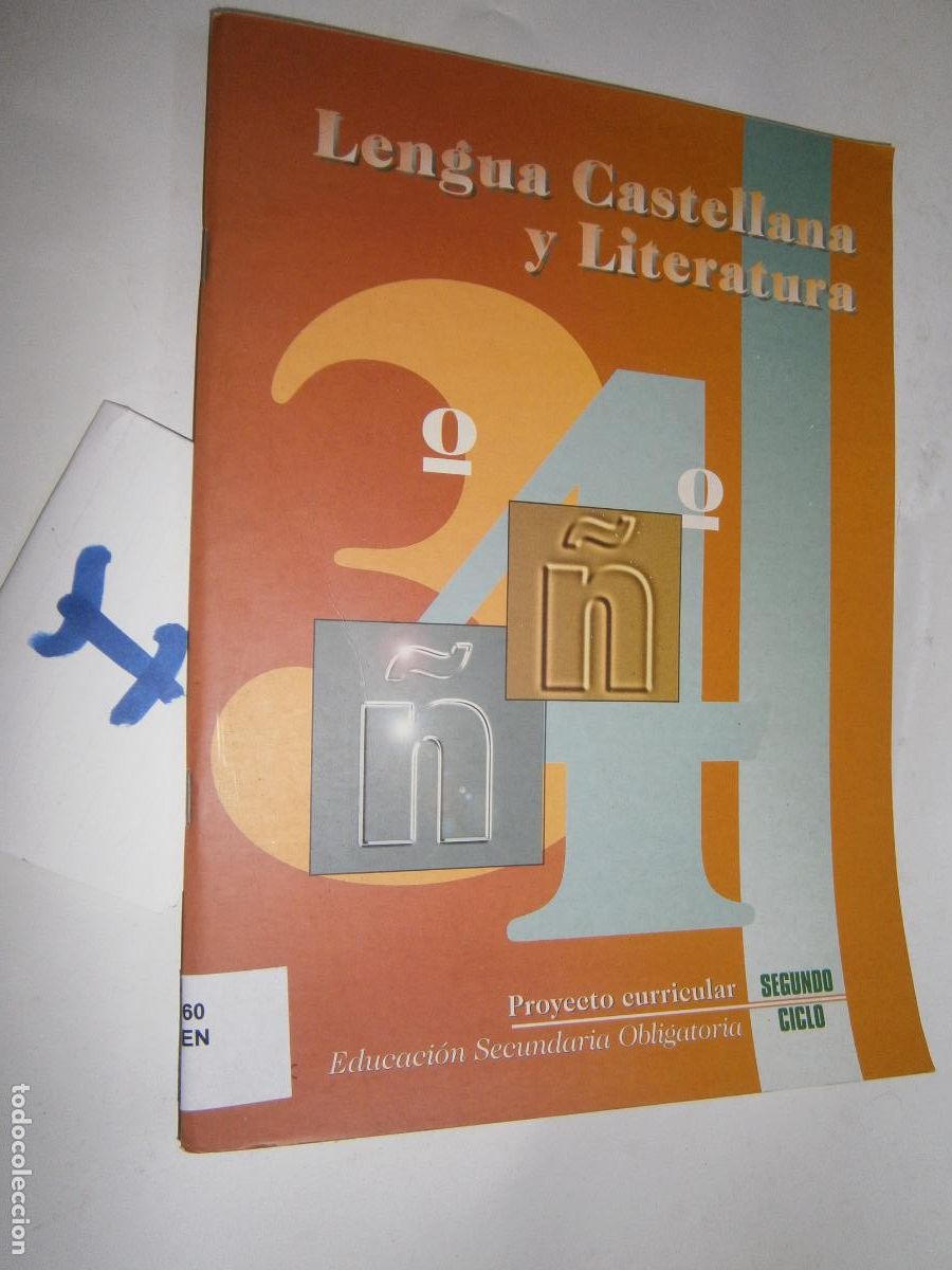 Libri di seconda mano: ANTIGUO LIBRO DE TEXTO - LENGUA CASTELLANA Y LITERATURA