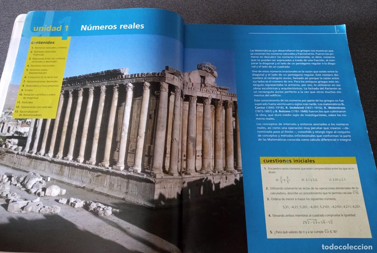 Libros de segunda mano: Matem&aacute;ticas Aplicadas 1&ordm; Bachillerato - Foto 6