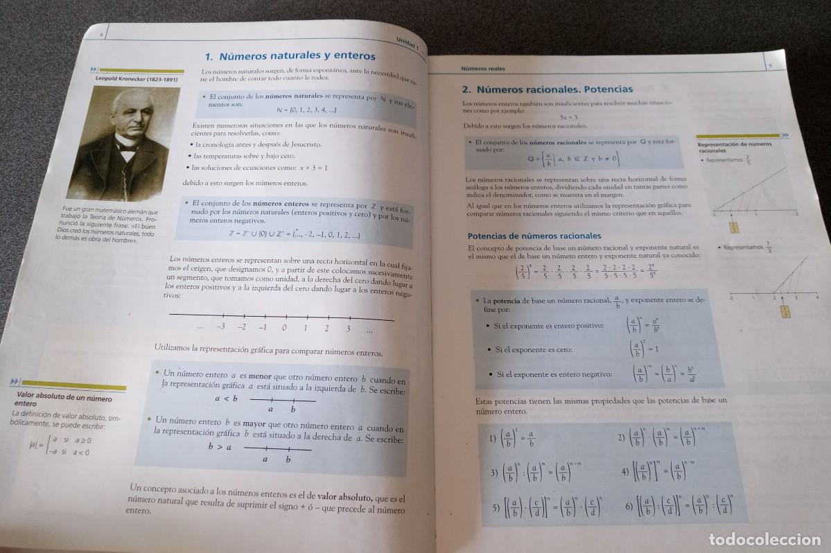 Libros de segunda mano: Matem&aacute;ticas Aplicadas 1&ordm; Bachillerato - Foto 7