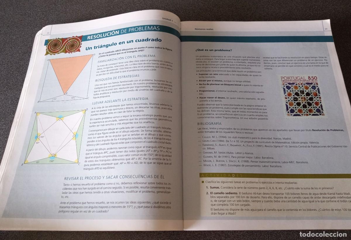 Libros de segunda mano: Matem&aacute;ticas Aplicadas 1&ordm; Bachillerato - Foto 8