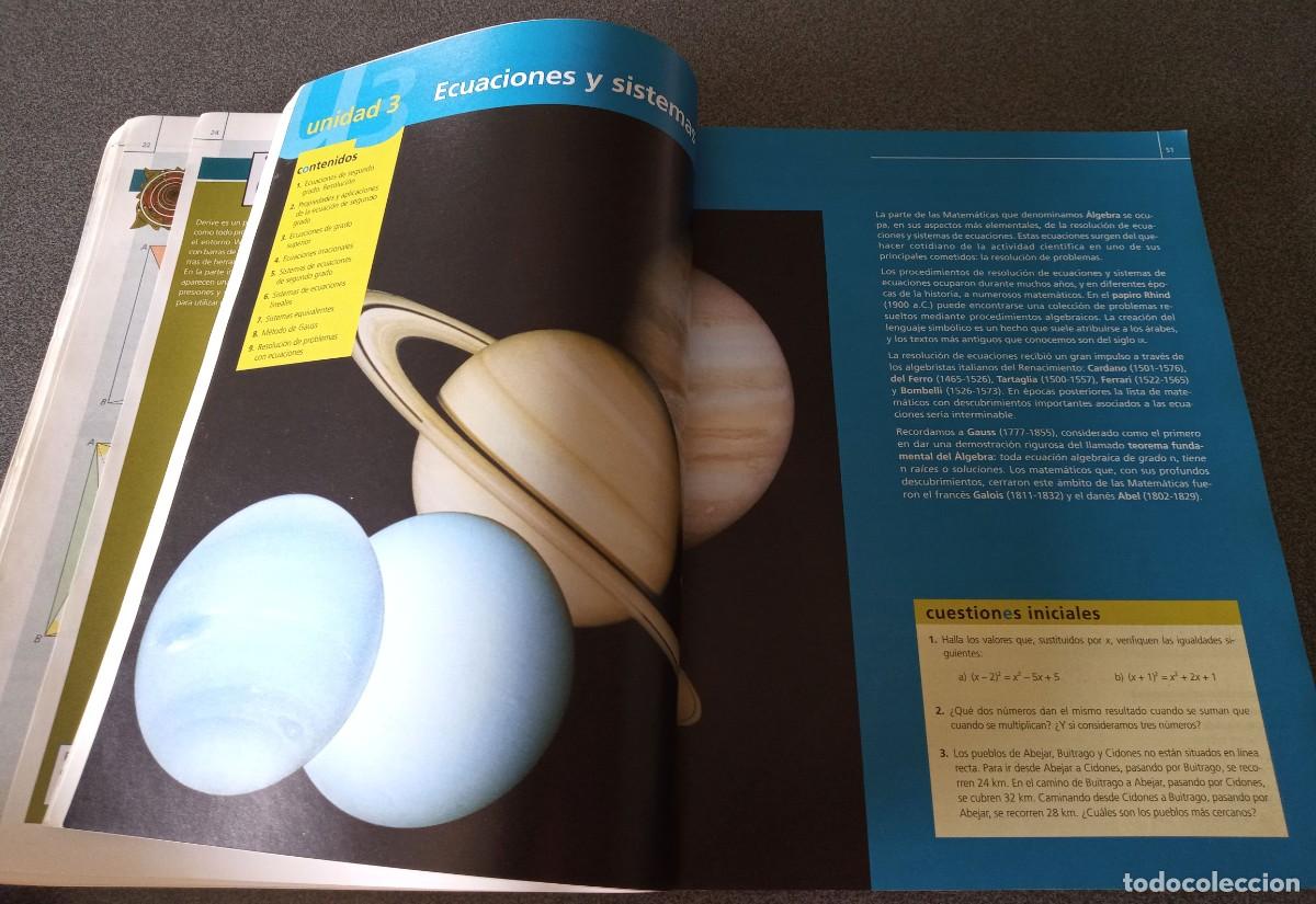 Libros de segunda mano: Matem&aacute;ticas Aplicadas 1&ordm; Bachillerato - Foto 9
