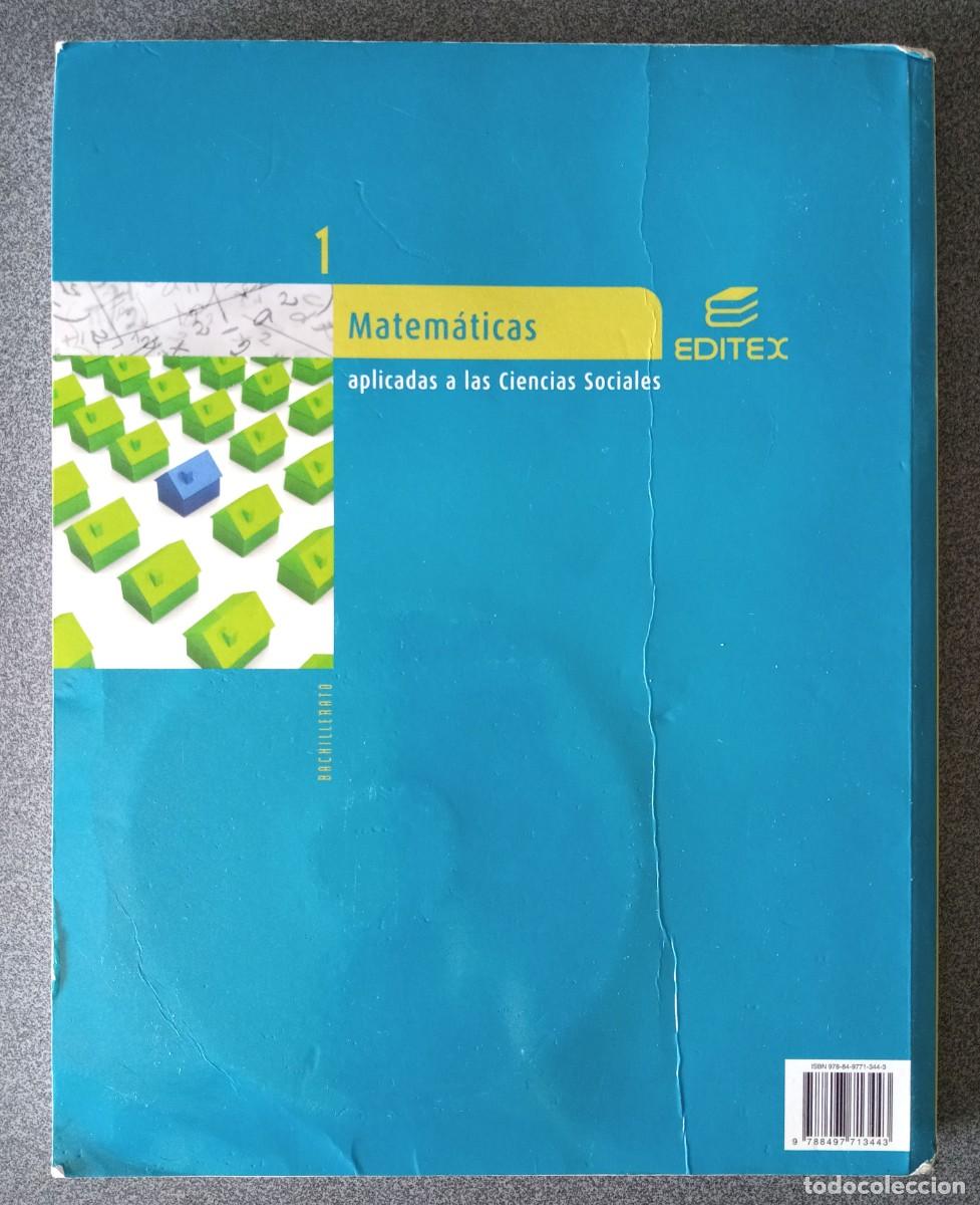 Libros de segunda mano: Matem&aacute;ticas Aplicadas 1&ordm; Bachillerato - Foto 14