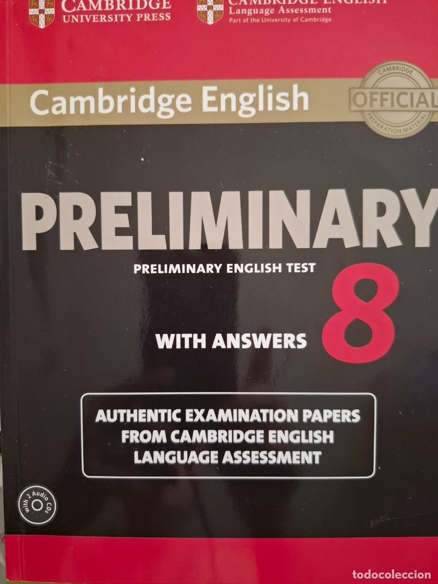Gebrauchte B&uuml;cher: Cambridge english preliminary english test with answers 8 contiene CD